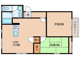 パークサイド１の物件間取画像